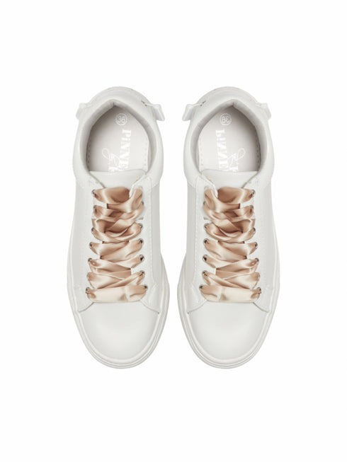 Shoe Laces Satin - Gold